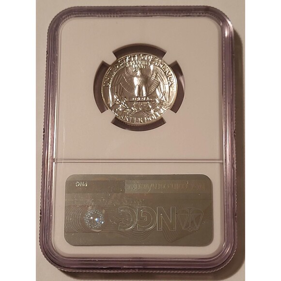 1960 Washington Quarter Proof PF67 NGC - Picture 2 of 2
